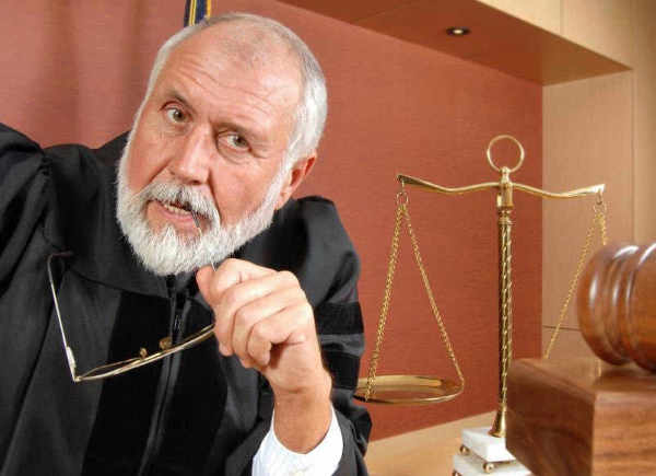 judgemental judge